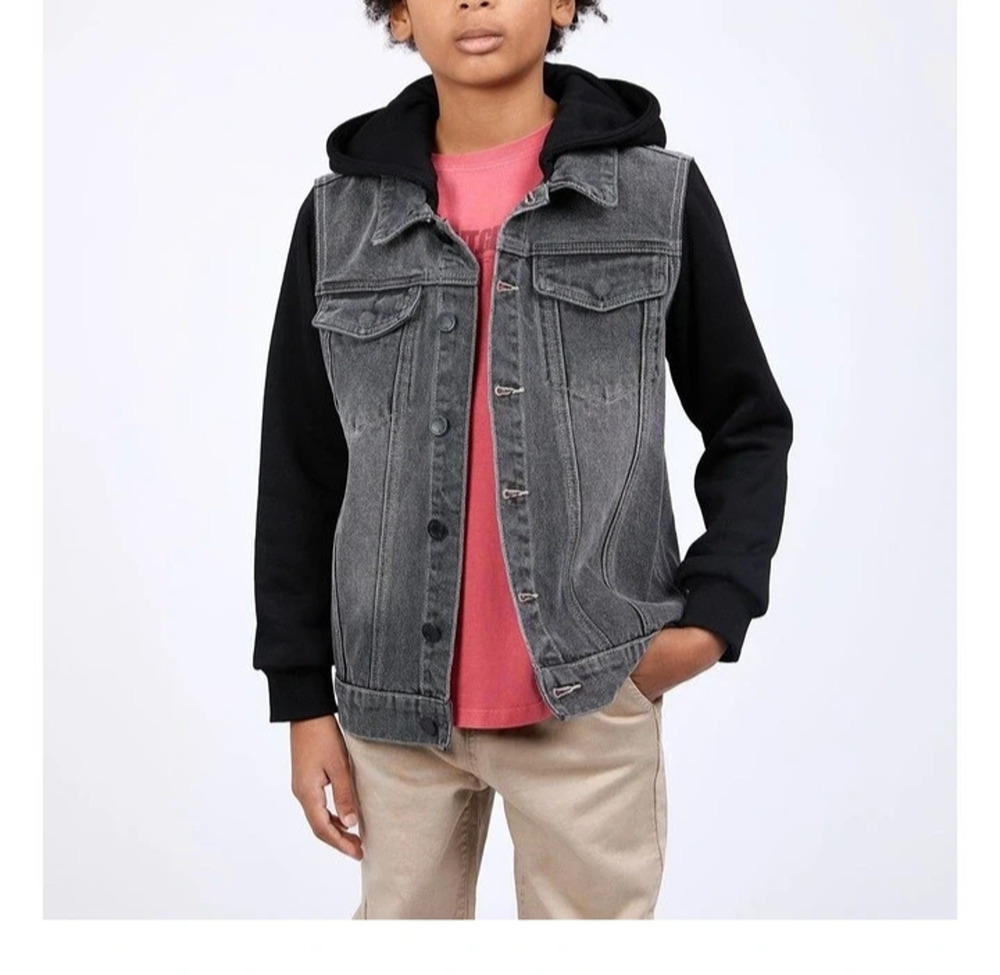 Little Bipsy Denim Sweatshirt Jean Jacket 21/31 A010943